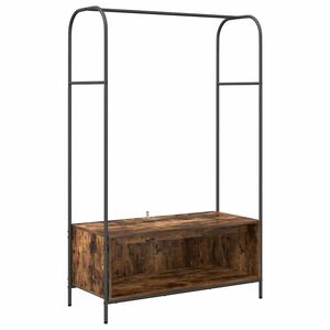 vidaXL Stendibiancheria Rovere Marrone 100 x 44 x 160 cm