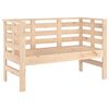 vidaXL Panca da Giardino 111,5x53x71 cm in Legno Massello di Pino
