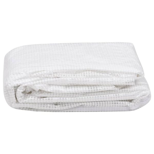 vidaXL Telo di Ricambio per Serra (13,5 m²) 3x4,5x2 m Trasparente