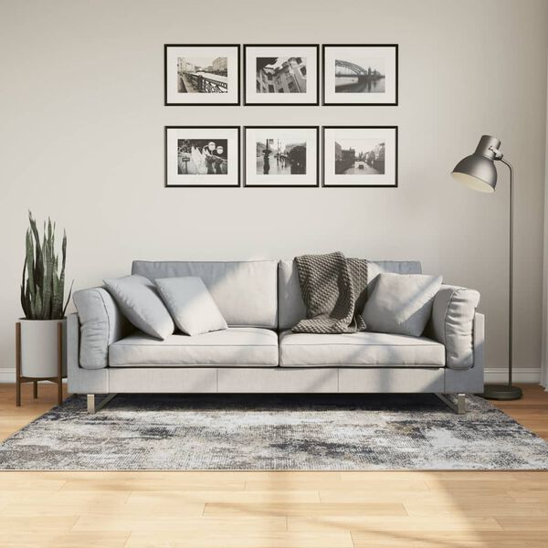 vidaXL Tappeto Lavabile Multicolore 120x180 cm Antiscivolo