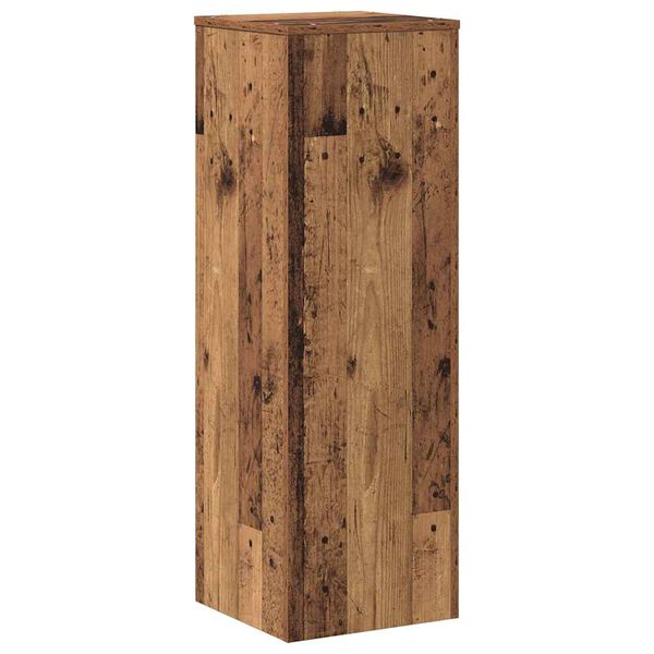 vidaXL Supporto per Piante Legno Vecchio 33x33x100 cm in Truciolato