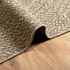 vidaXL Tappeto ZIZUR Beige 240x340 cm Aspetto Iuta Interni ed Esterni