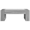 vidaXL Tavolino da salotto Grigio Sonoma 110 x 50 x 41 cm