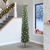 vidaXL Albero di Natale artificiale con 300 LED Verde 270 cm