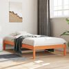 vidaXL Dormeuse senza Materasso Marrone Cera 90x200 cm Legno di Pino