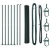 vidaXL Palo della recinzione Verde 10 x 1,2 m (rete da 13 mm)