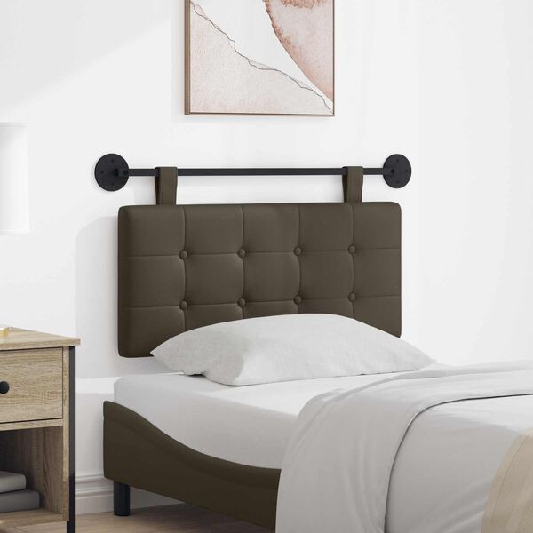 vidaXL Testata appesa Montaggio a parete Pelle Sintetica