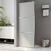 vidaXL Parete per Doccia Walk-in in Vetro Smerigliato ESG 140x195 cm