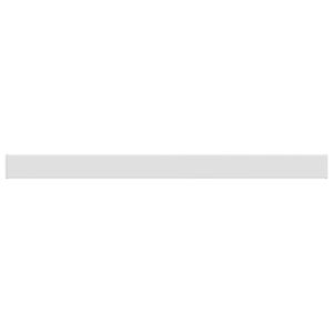 vidaXL Soglia della Finestra Bianco 140 x 15 x 4,5 cm PVC