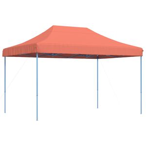 vidaXL Tenda da Festa Pieghevole Pop-Up Terracotta 410x279x315 cm