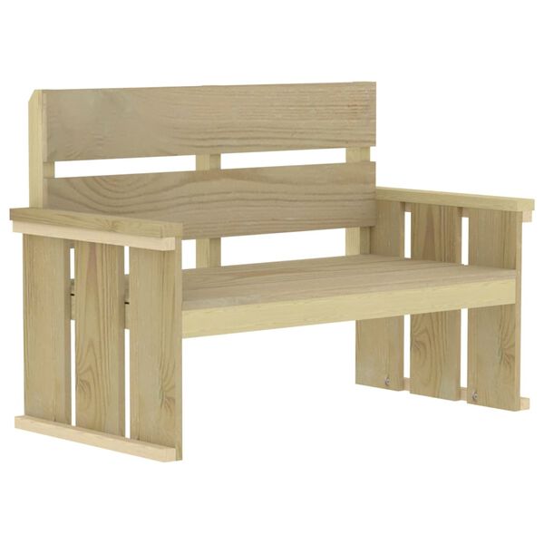 vidaXL Set da Pranzo da Giardino 3 pz in Legno di Pino Impregnato