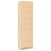 vidaXL Armadio Corridoio Rovere Sonoma 55x25x189 cm Legno Multistrato