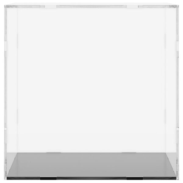 vidaXL Scatola espositiva trasparente 30x30x30 cm in acrilico
