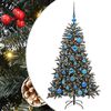 vidaXL Albero di Natale artificiale con 150 LED Verde 120 cm