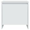 vidaXL Comodini 2 pz Bianchi 45x34x44,5 cm in Truciolato