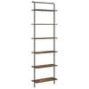 vidaXL Libreria 6 livelli 60 x 24 x 203 cm Legno ingegnerizzato