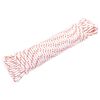 vidaXL Fune di Avviamento a Strappo Bianco e Rosso &Oslash;5 mm 10 m in Nylon
