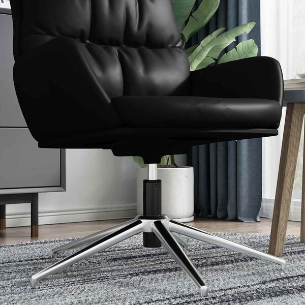 vidaXL Cilindro a Gas per Sedia da Ufficio Nero 239-309 mm Ferro