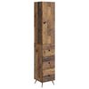 vidaXL Set di armadi 2 pz 34,5 x 34,5 x 90 cm Legno ingegnerizzato