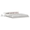 vidaXL Struttura del letto Bianco 200 x 200 cm legno