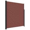 vidaXL Tenda da Sole Laterale Retrattile Marrone 220x500 cm