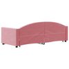vidaXL Divano Letto con Letto Estraibile Rosa 80x200 cm in Velluto