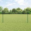 vidaXL Recinzione con Posto Verde 1 x 25 m Acciaio e PVC