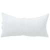 vidaXL Cuscino con cuscino Bianco 80 x 42 x 20 cm Cotone e Poliestere