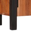 vidaXL Credenza 3 pcs Marrone 55 x 30 x 75 cm Legno di Acacia Massello