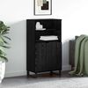 vidaXL Credenza Nero 60 x 36 x 110 cm Legno multistrato
