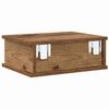 vidaXL Comodino 2 pcs Legno vecchio 40 x 31 x 15 cm Legno multistrato