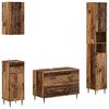 vidaXL Set di Mobili da Bagno da 4 Pezzi HAARLEM Legno antico