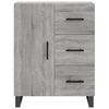 vidaXL Credenza Grigio Sonoma 69,5x34x90 cm in Legno Multistrato