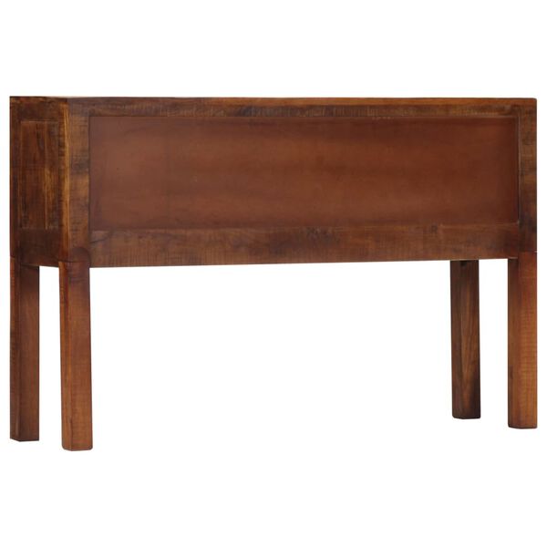 vidaXL Credenza 118x30x75 cm in Legno Massello di Mango