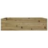 vidaXL Fioriera da Giardino 90x60x23 cm in Legno di Pino Impregnato