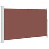 vidaXL Tenda Laterale Retrattile per Patio 180x314 cm Marrone