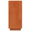 vidaXL Credenza Rovere Marrone 111 x 34 x 75 cm Pino massello