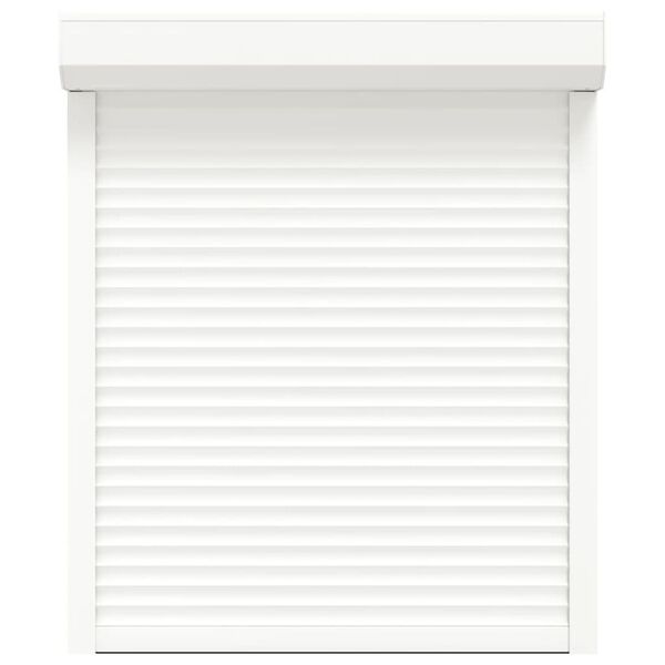 vidaXL Tapparella Avvolgibile in Alluminio 100x120 cm Bianca