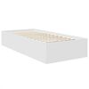 vidaXL Struttura del letto Bianco 100 x 200 cm Legno multistrato