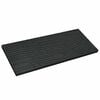 vidaXL Pietra da Passo 6 pcs Nero 60,5 x 25 x 2 cm Gomma