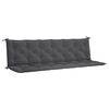 vidaXL Cuscino per Panca Antracite 200x(50+50)x7 cm in Tessuto Oxford