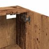 vidaXL Mobile da Bagno a Parete Legno Antico 32x20x67 cm