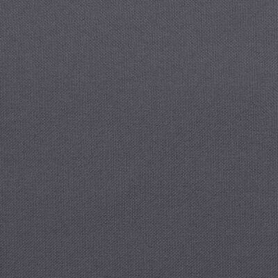 vidaXL Cuscini per Sedia 2 pz Antracite 50x50x7 cm Tessuto Oxford