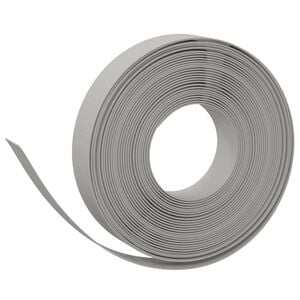 vidaXL Bordatura per giardino 25 m 10 cm PE Grigio