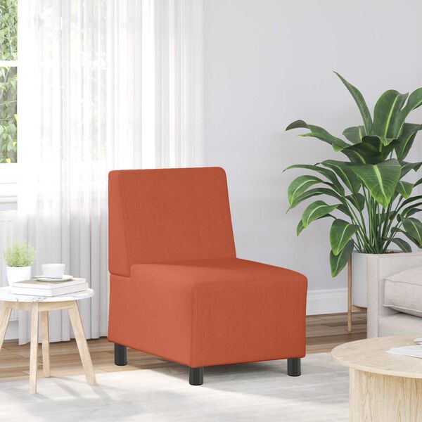 vidaXL | Unit&agrave; di Divano Modulare Senza Braccioli | Arancione