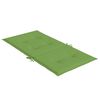 vidaXL Cuscini Sedia Schiena Bassa 6 pz Verde M&eacute;lange 100x50x4 Tessuto
