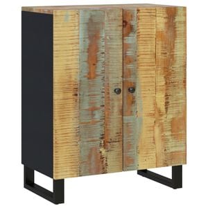 vidaXL Credenza 60x33x75 in Legno Massello di Recupero