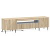 vidaXL Mobile TV LED HAARLEM 153 x 35 x 43 cm Rovere Sonoma