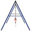 vidaXL Set Gioco da Esterno con Altalena Trapezio Scala e Altalena