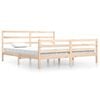 vidaXL Giroletto in Legno Massello di Pino 200x200 cm